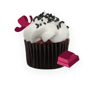 Cravingly Good Plant Based Red Velvet Mini Cupcakes 12 pcs 300 g