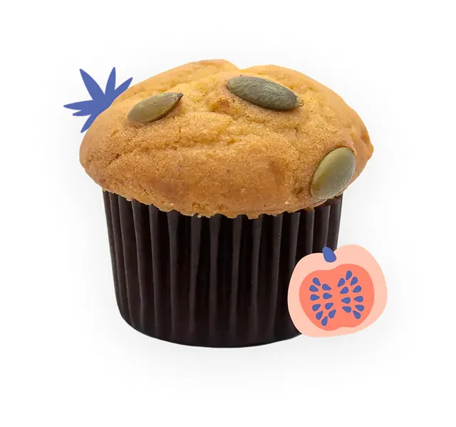 Cravingly Good Plant Based Pumpkin Spice Mini Muffins 336 G