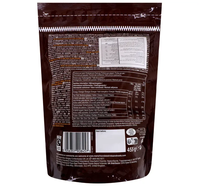 Snickers Hi Protein Chocolate Caramel Peanut Flavour Whey Protein Powder 455 G