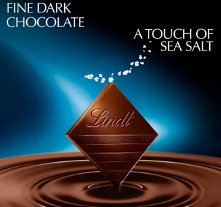 Lindt Excellence A Touch Of Sea Salt Dark Chocolate 100 G