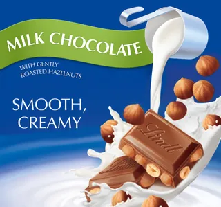 Lindt Swiss Milk Chocolate with Hazelnut 100 g