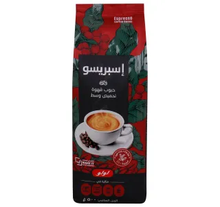 لولو اسبريسو ميديوم روست حبوب قهوة 500 G
