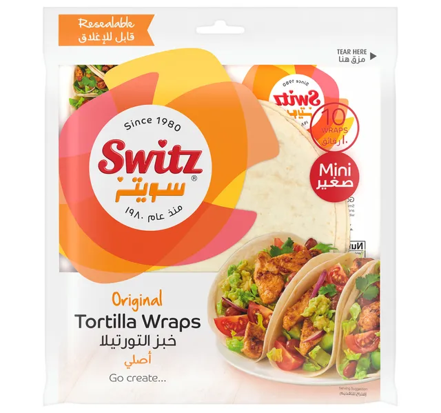 Switz Mini Original Tortilla Wraps 10 pcs 250 g