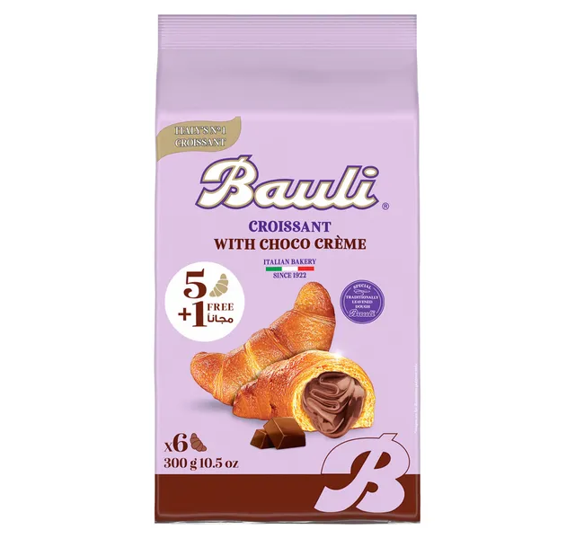 Bauli Croissant With Choco Crème Value Pack 6 x 50 g