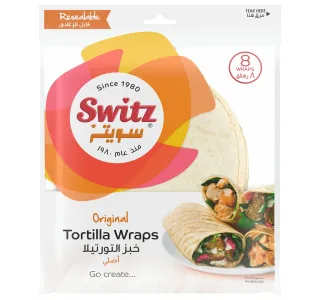 Switz Original Tortilla Wraps 8 pcs 360 g