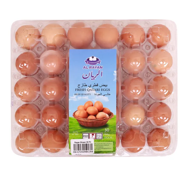 Al Rayan Fresh Qatari Brown Eggs 30 pcs