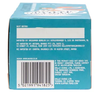 Clipper Organic White Tea With Orange 20 Teabags 34 G