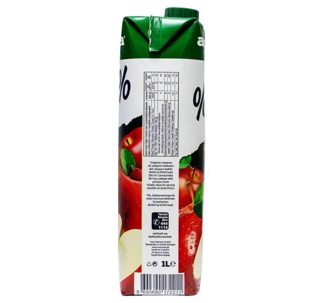 Aroma 100 Apple Juice 1 Litre