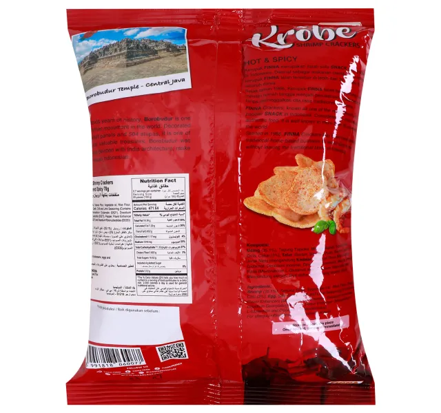 Finna Krobe Shrimp Cracker Hot Spicy 70 G