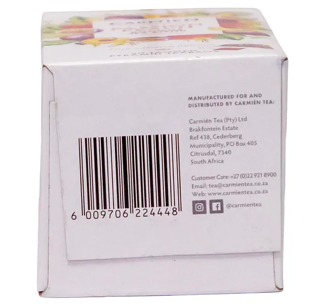 Carmien Passion Peach Rooibos Tea Blend 20 Teabags