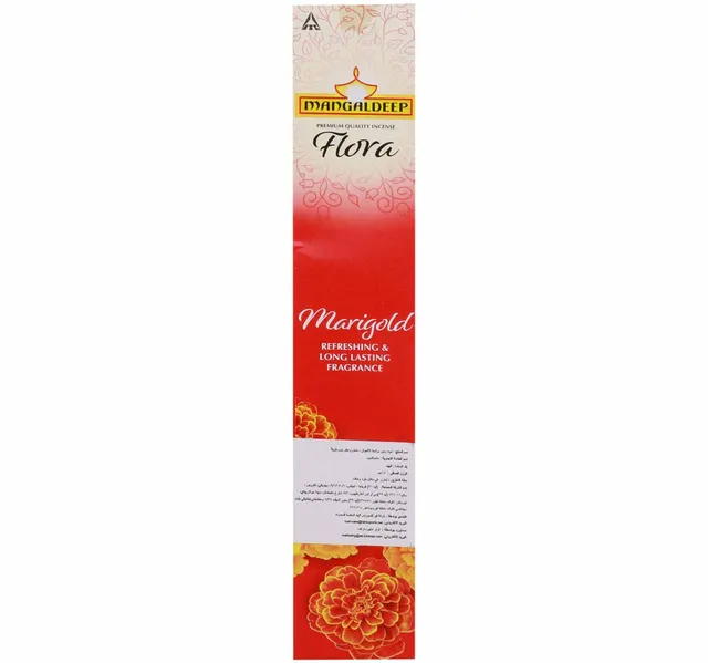 Mangaldeep Flora Marigold Incense Sticks 13 G