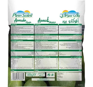 Plein Soleil Avocado Chunks 400 g
