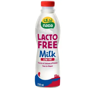 Nada Lacto Free Low Fat Milk 750 ml