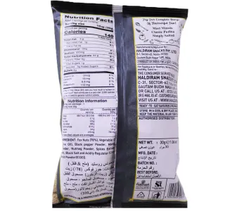 Haldiram S Magic Makhana Roasted Foxnuts Salt N Pepper 30 G