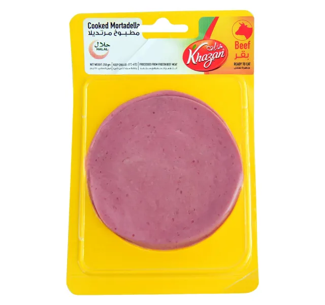 خزان مرتديلا لحم بقري مطبوخ شرائح 2 x 250 g