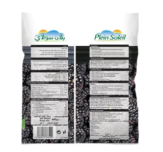 Plein Soleil Freshly Frozen Blackberries 400 g