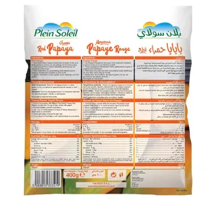 Plein Soleil Freshly Frozen Red Papaya Chunks 400 G