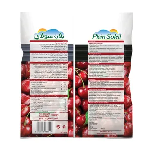 Plein Soleil Freshly Frozen Pitted Sour Cherries 400 g