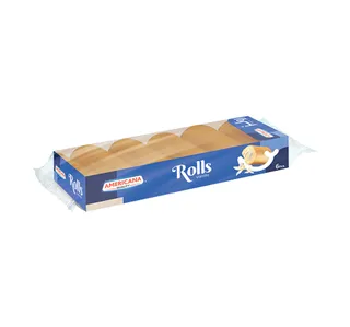 Americana Mini Rolls Vanilla Cake 6 Pcs