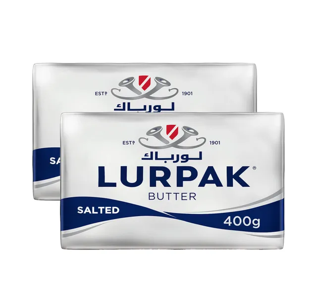 Lurpak Salted Butter Value Pack 2 X 400 G