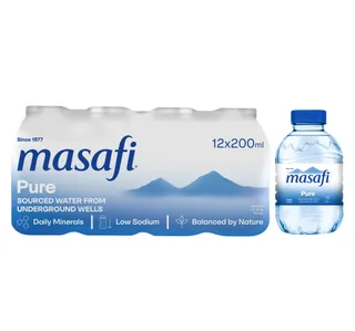 Masafi Pure Bottled Drinking Water 200 Ml