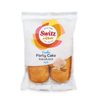 Switz Vanilla Party Cake 2 pcs 64 g