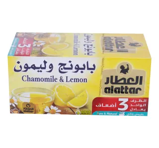 العطار شاي بابونج ليمون 25 كيس شاي