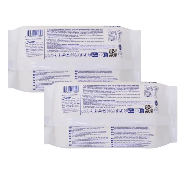 Voi Baby Multi Vtamin Wet Wipes Alcohol Free Value Pack 2 x 100 pcs
