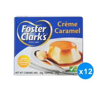Foster Clarks Creme Caramel Value Pack 12 71 G