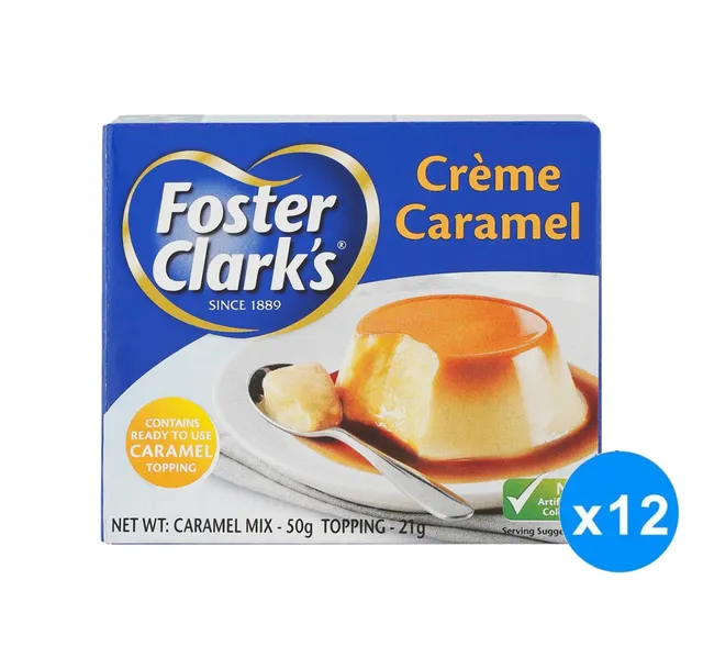 Foster Clarks Creme Caramel Value Pack 12 71 G