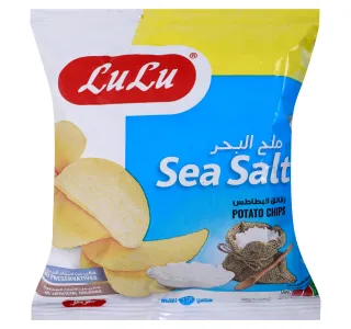 Lulu Sea Salt Potato Chips 24 X 13 G