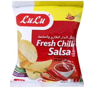 Lulu Chilli Salsa Potato Chips 24 X 13 G