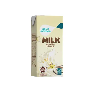 مزون حليب فانيلا بنكهة UHT 125 Ml