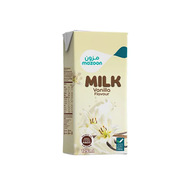 مزون حليب فانيلا بنكهة UHT 125 ml