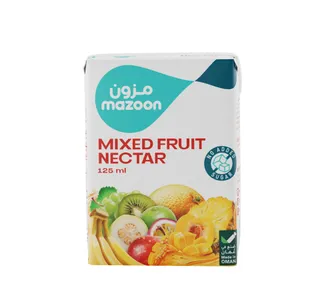 Mazoon No Added Sugar Mixed Fruit Nectar 125 ml