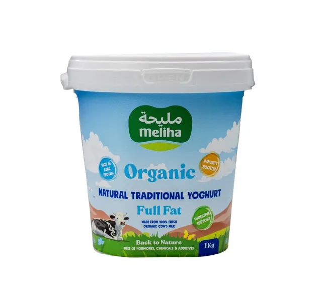 Meliha Organic Full Fat Natural Traditional Yoghurt 1 kg