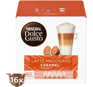 Nescafe Dolce Gusto Caramel Latte Macchiato Coffee 16 Pcs 145 6 G