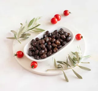 Turkish Natural Dried Black Olives 300 G
