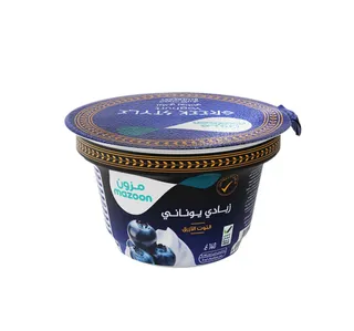 Mazoon Greek Style Blueberry Yoghurt 3 x 140 g