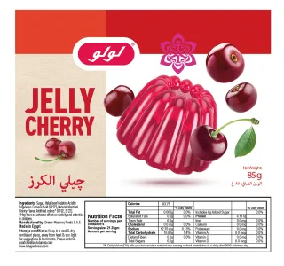 Lulu Jelly Cherry 85 G