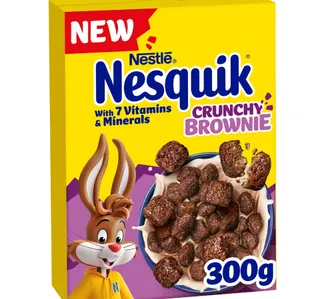 نيستله نسكويك كرنشي براوني بريكفاست سيريال 300 g