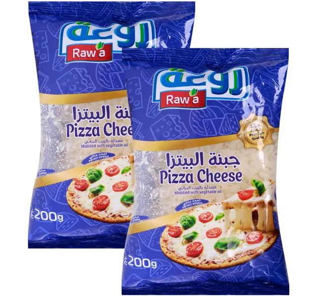 Rawa Pizza Cheese Shredded Value Pack 2 x 200 g