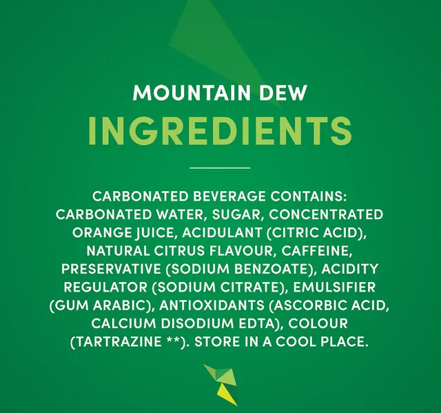 Mountain Dew Regular Can Value Pack 15 X 155 Ml