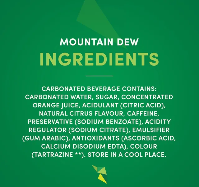 Mountain Dew Regular Can Value Pack 15 x 155 ml