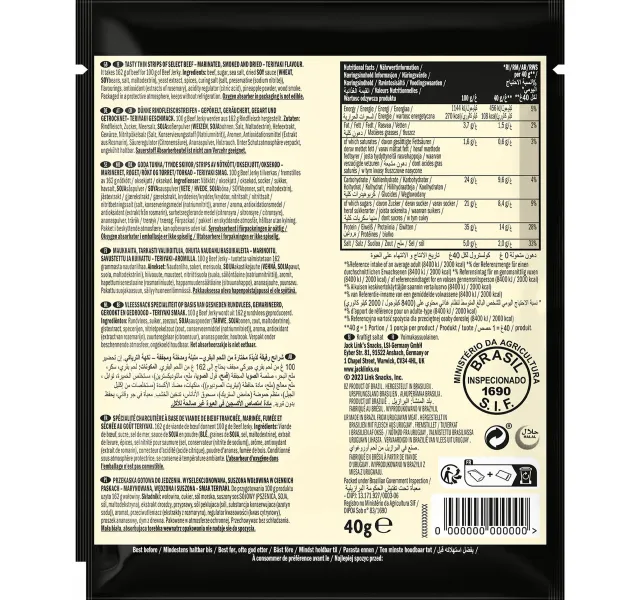 Jack Link S Mr Beast Teriyaki Beef Jerky 40 G