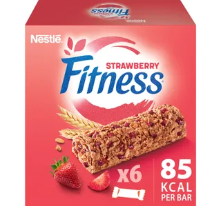 Nestle Fitness Strawberry Cereal Bar 6 x 23.5 g