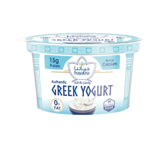 حياتنا يوغورت يوناني سادة 0% دسم 150 g