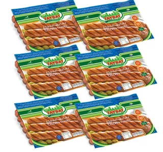 تيبات فرانك دجاج مجمد 6 X 340 G