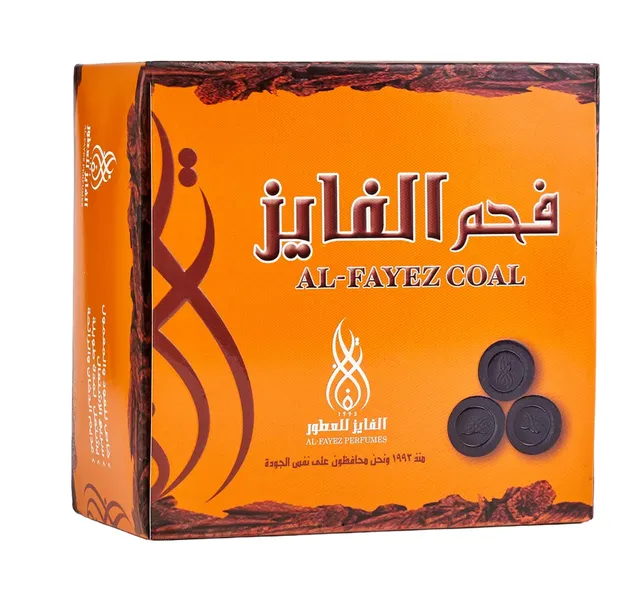 Al Fayez Round Charcoal 80 Pcs