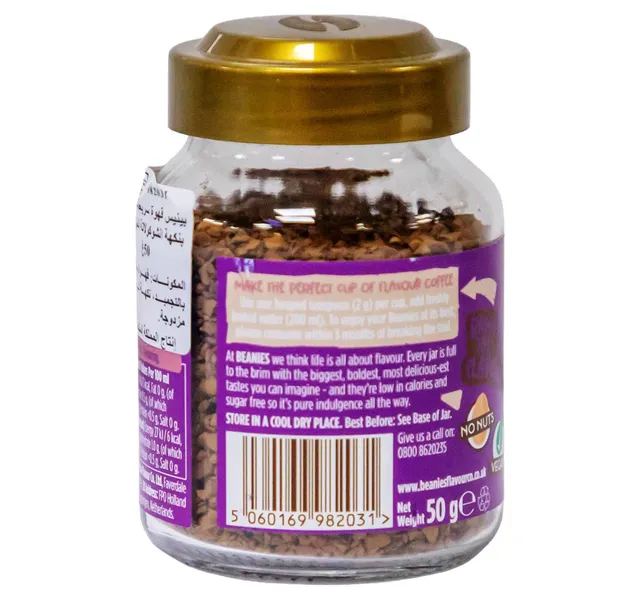 Beanies Double Choc Flavour Instant Coffee 50 g